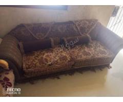 طقم كنب زان مع صوفايات صندوق للبيع