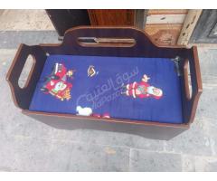 تخت بيبي مع الفرشة للبيع