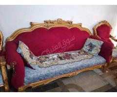طقم كنب حفر زان للبيع