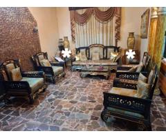 طقم كنب صيني مع الطاولات للبيع
