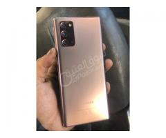 موبايل Samsung Not 20 للبيع