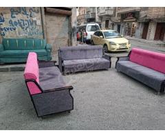 صوفايات خشب زان عدد 3 للبيع - صورة 2/3